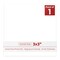 Textured White 3x3 Inch Uncut Mat Board - Blank Sheets, No Opening